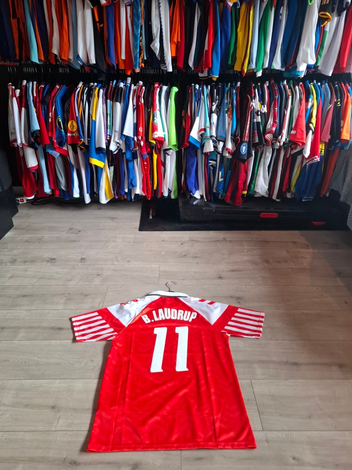 EK winnaars voetbalshirt Denemarken 1992, Ophalen of Verzenden, Zo goed als nieuw, Buitenlandse clubs, Shirt