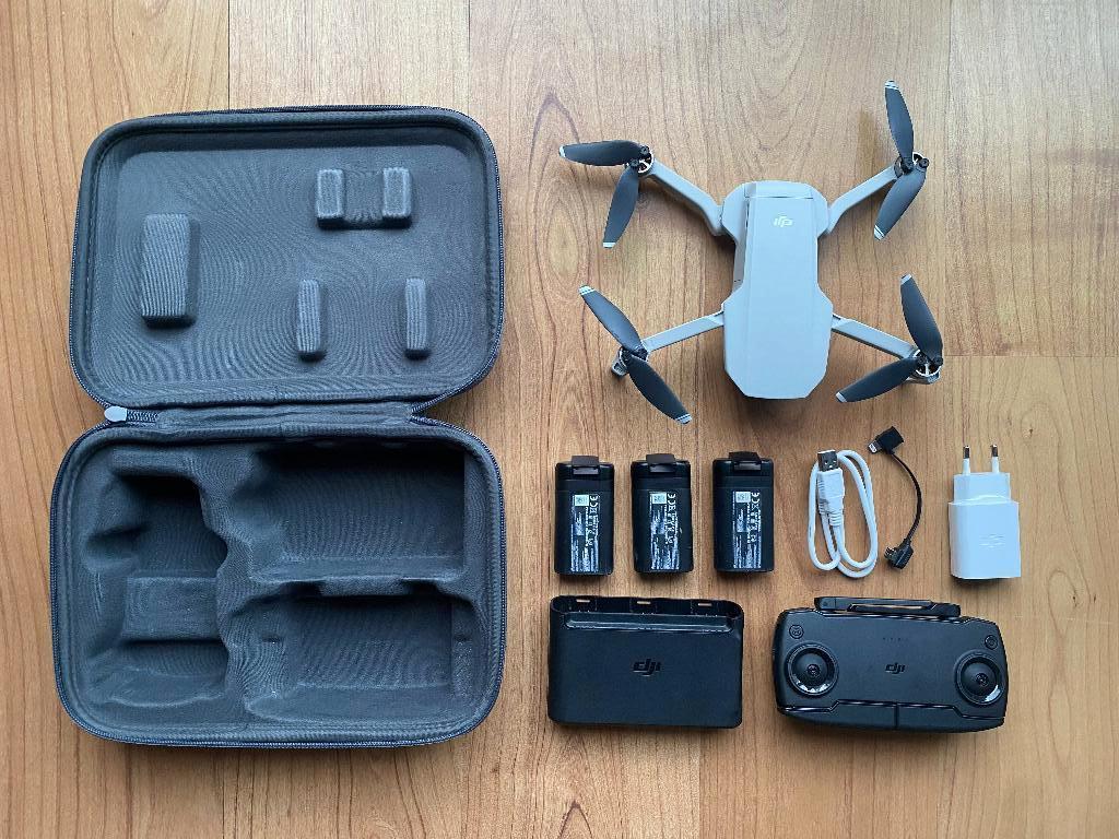 DJI MAVIC MINI DRONE - FLY MORE COMBO, Cameradrone, Zo goed als nieuw, DJI, 1 tot 5 kilometer