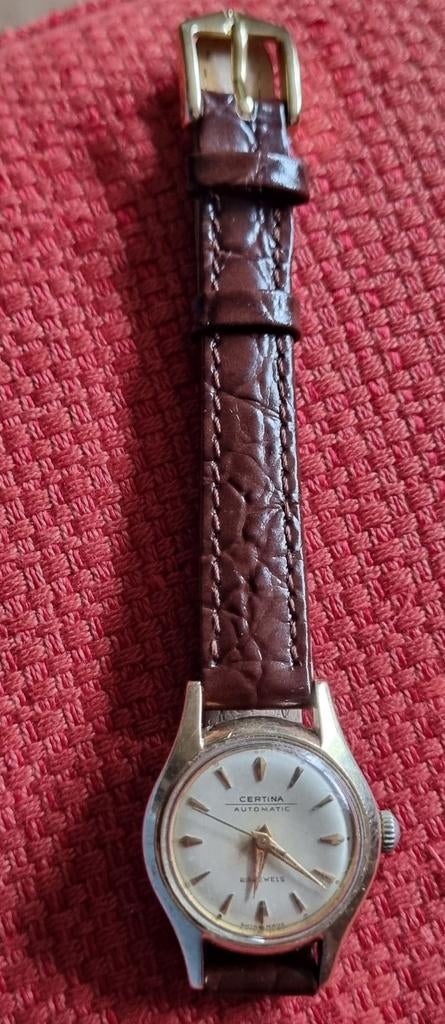 Vintage CERTINA AUTOMATIC 23 jewels, Ophalen of Verzenden, Staal, Overige merken