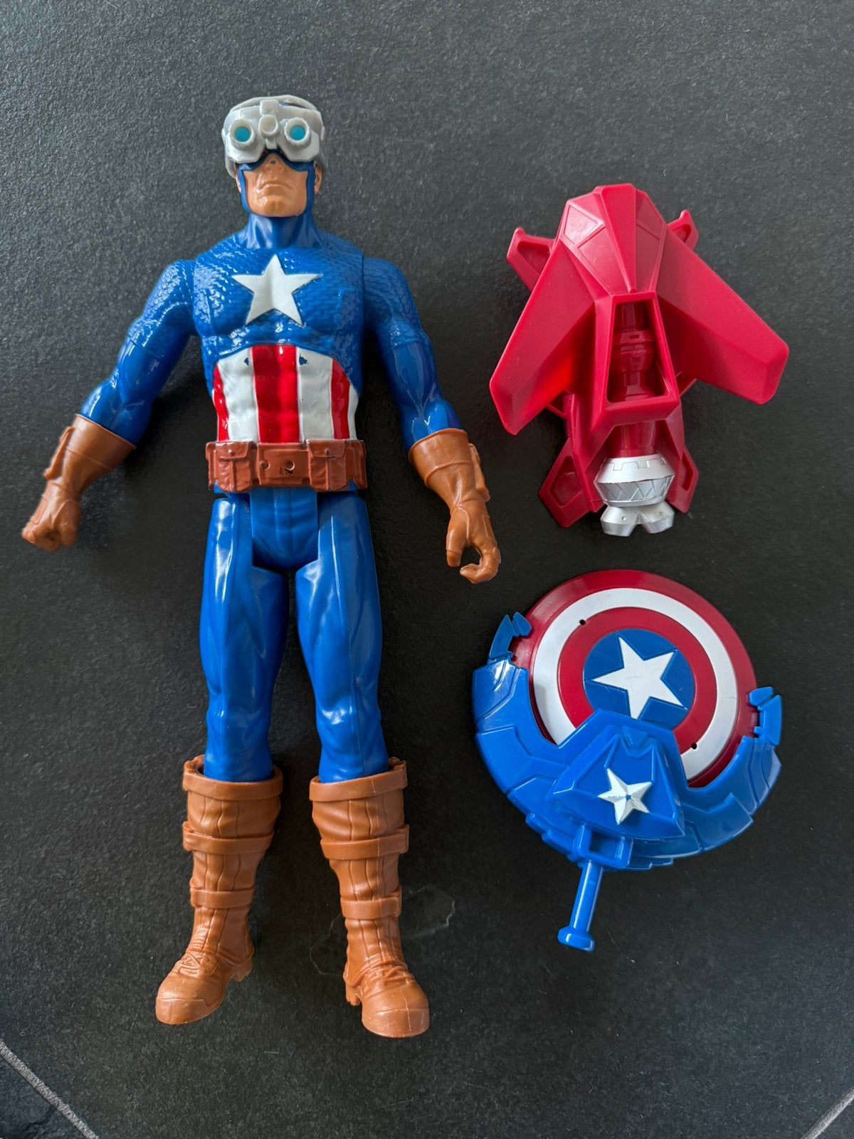 Captain America Actiefiguur, Ophalen, Zo goed als nieuw