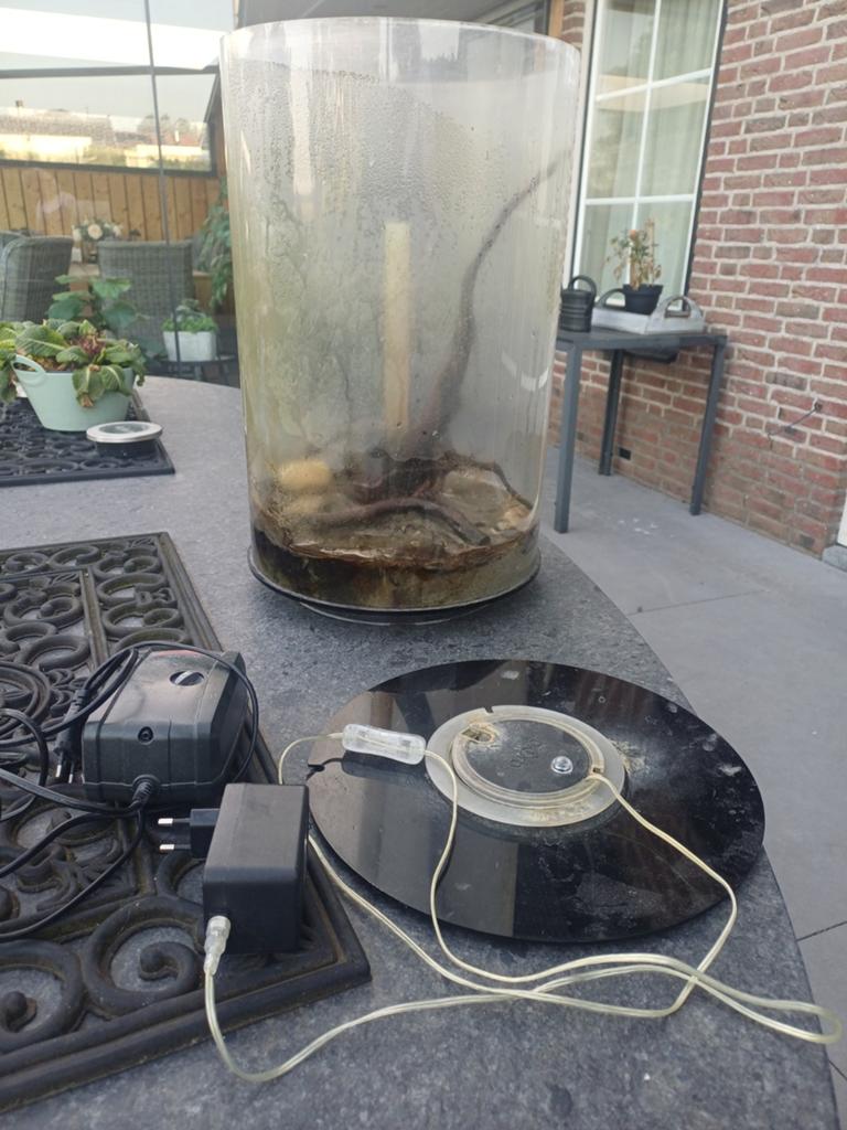 Biorb tube LED aquarium, Ophalen, Inclusief deksel, Leeg aquarium, Overige merken