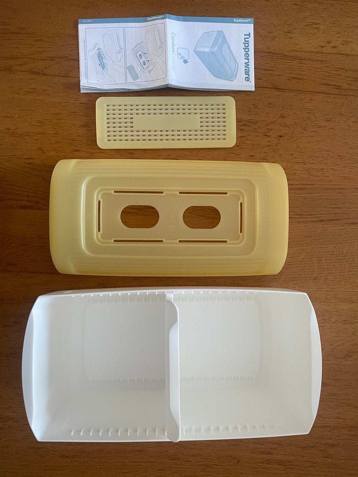 Nieuwe Tupperware Broodsmart - Perfect voor vers brood, Bewaardoos, Wit, Nieuw, Ophalen of Verzenden