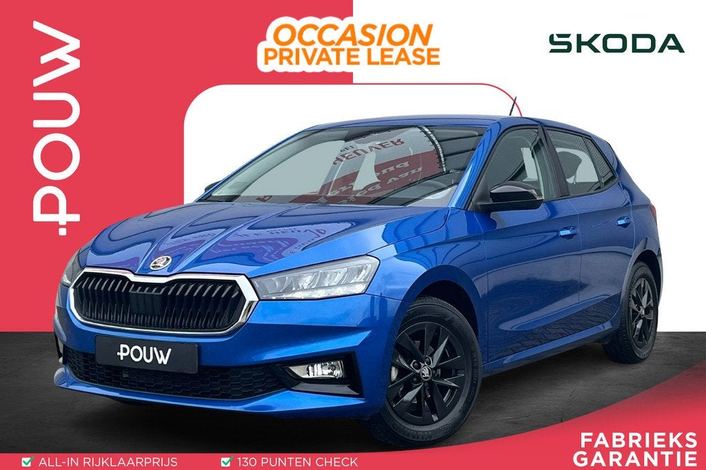 Skoda Fabia 1.0 TSI 95pk Business Edition | Smartlink Naviga, Voorwielaandrijving, 12 maanden, Stof, Gebruikt