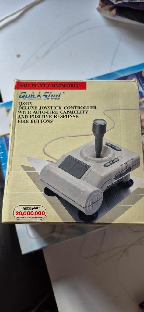QuickShot QS-113 Deluxe Joystick Controller voor PC/XT, Ophalen