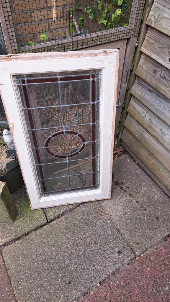 Glasinlood ramen, Doe-het-zelf en Verbouw, Glas en Ramen, Ophalen, Gevelraam of Ruit, Gebruikt, 80 tot 120 cm