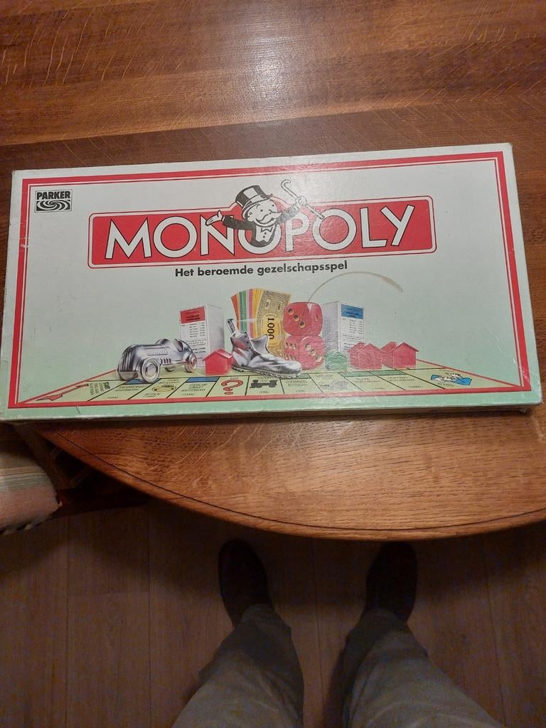 MONOPOLY SPEL, compleet en gaaf. Parker., Verzenden, Zo goed als nieuw