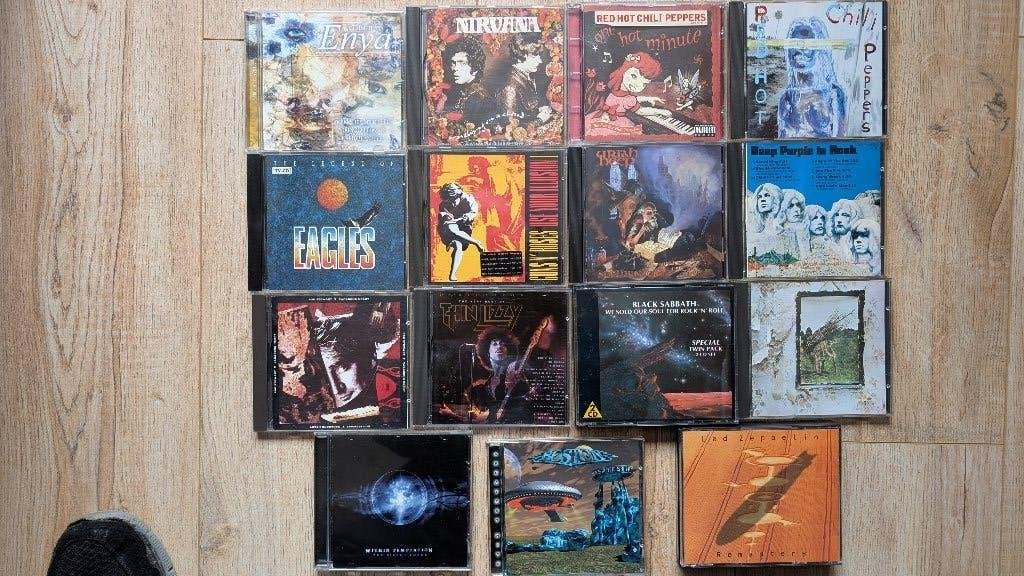 22 hardrock ,metal en pop cd,s en 1 dvd, Ophalen of Verzenden, Gebruikt, Metal