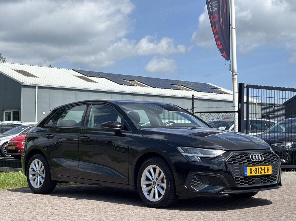 Audi A3 Sportback 30 TFSI Pro Line acc apple carplay, Auto's, Audi, Gebruikt, Euro 6, Zwart, Origineel Nederlands