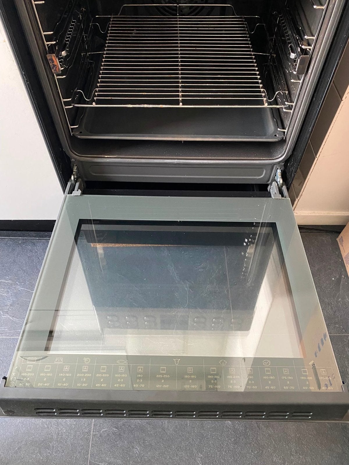 Inductie Fornuis met ongebruikte oven, Ophalen, 4 kookzones, Zo goed als nieuw, Inductie