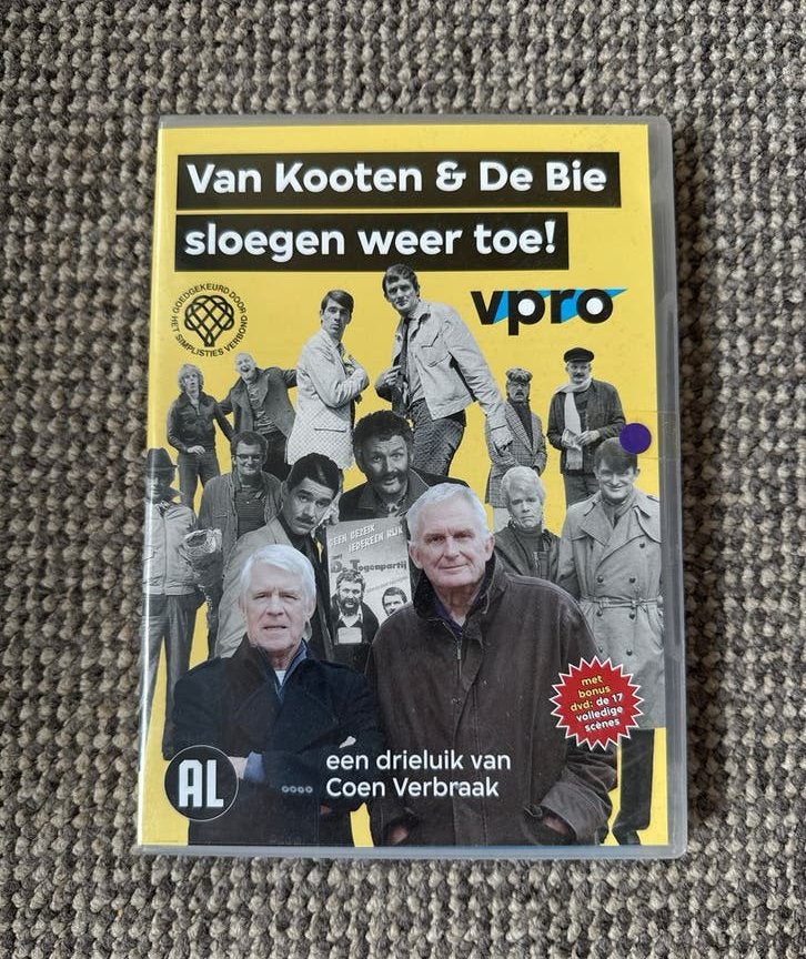 Van Kooten & De Bie sloegen weer toe! - DVD, Bonusmateriaal, Alle leeftijden, Nederlands, Zo goed als nieuw