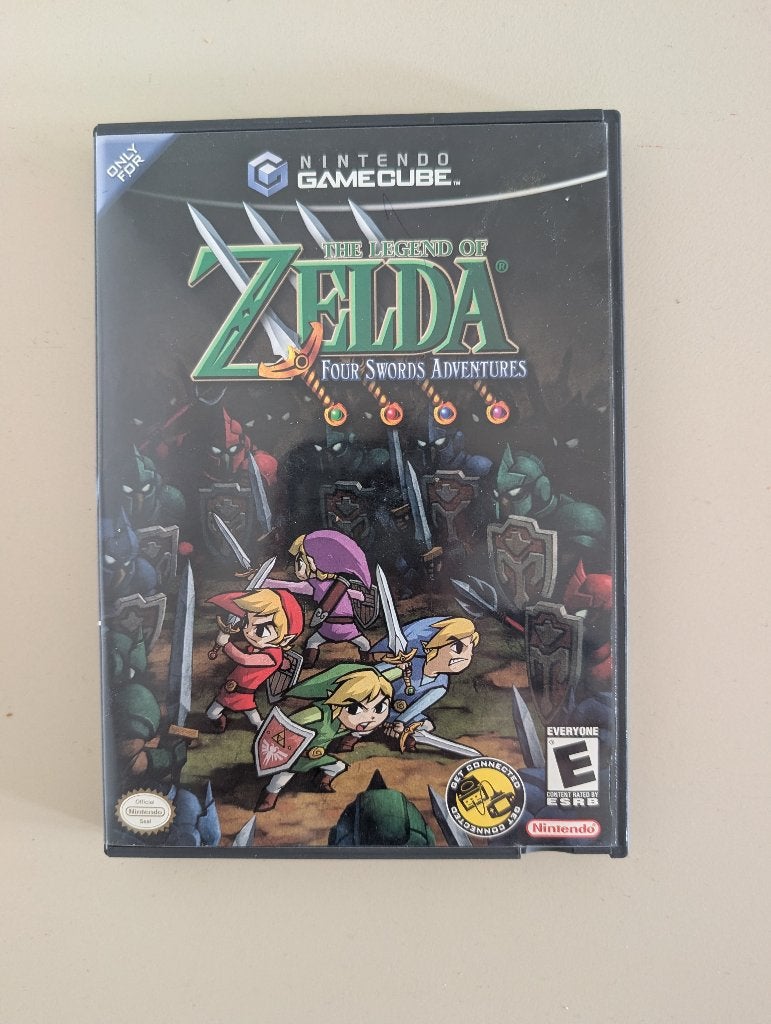 Zelda: Four Swords Case + Manual, Avontuur en Actie, Ophalen of Verzenden, Zo goed als nieuw, 3 spelers of meer