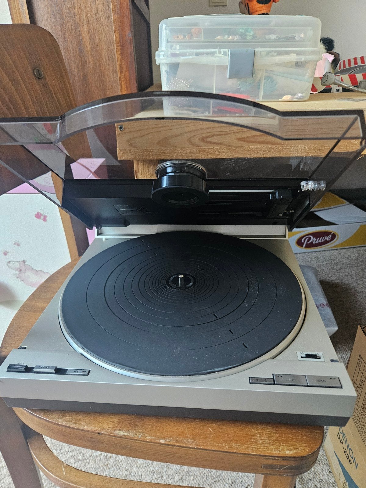Technics SL-7 Direct Drive Automatische Platenspeler, Gebruikt, Automatisch, Ophalen of Verzenden, Platenspeler