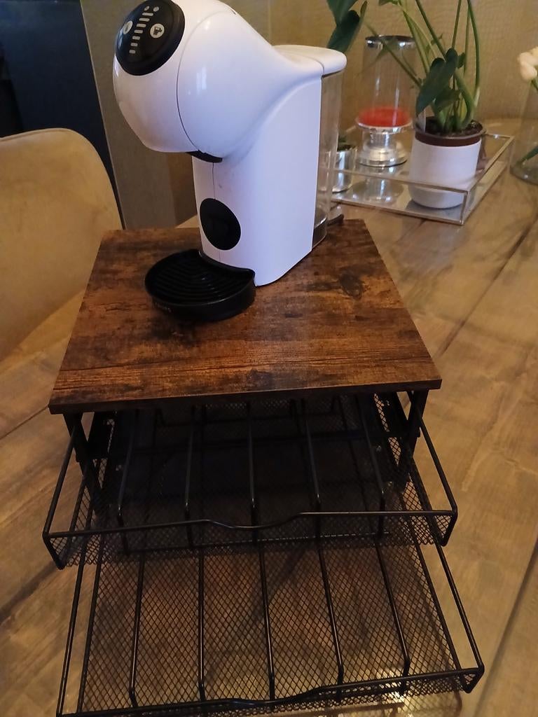 Dolce Gusto koffiezetapparaat met 2-lades cuphouder, Witgoed en Apparatuur, Koffiezetapparaten, Ophalen of Verzenden, Koffiemachine