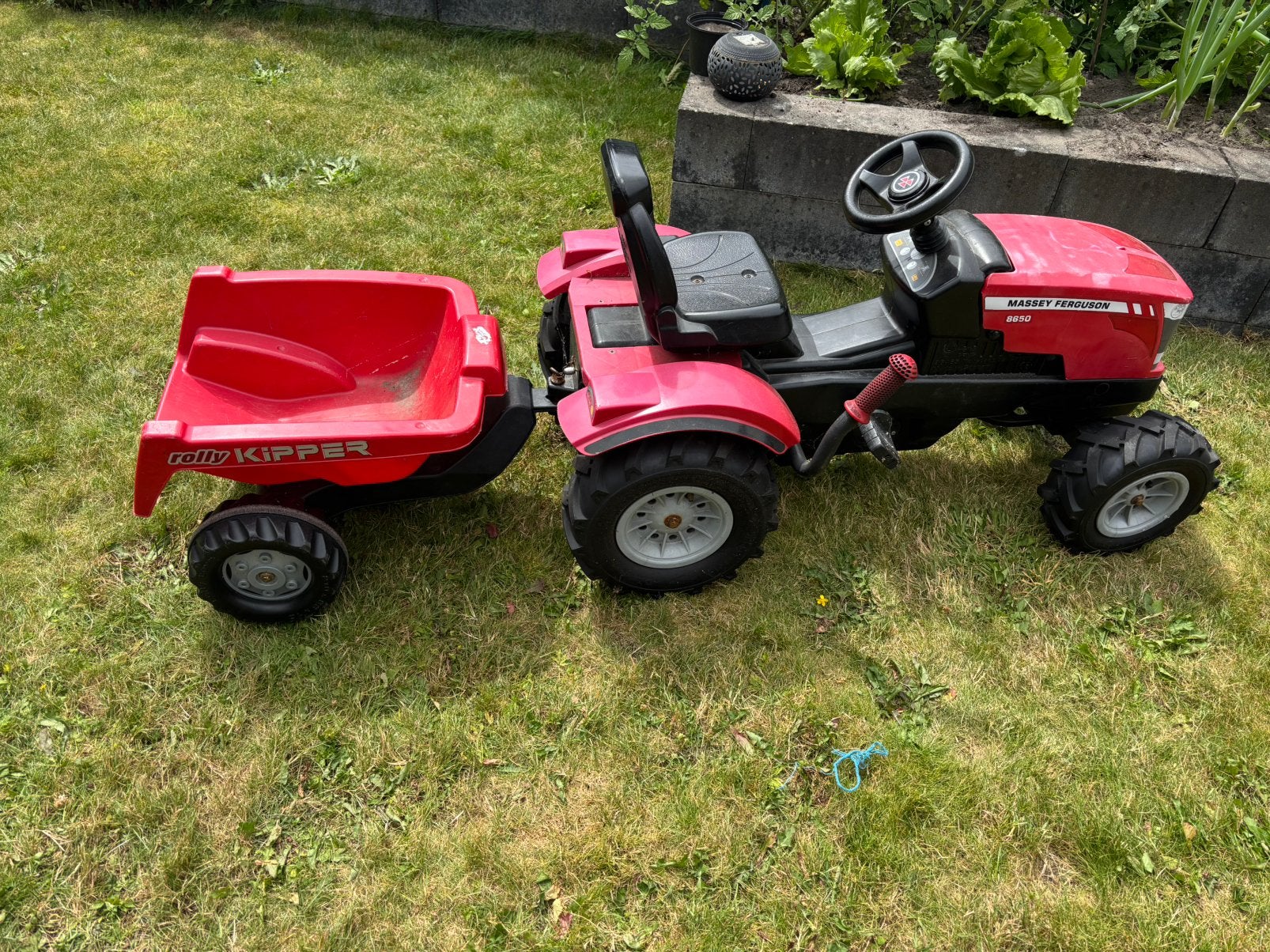 Rolly Toys Massey Ferguson 8650, Ophalen, Zo goed als nieuw, Overige merken