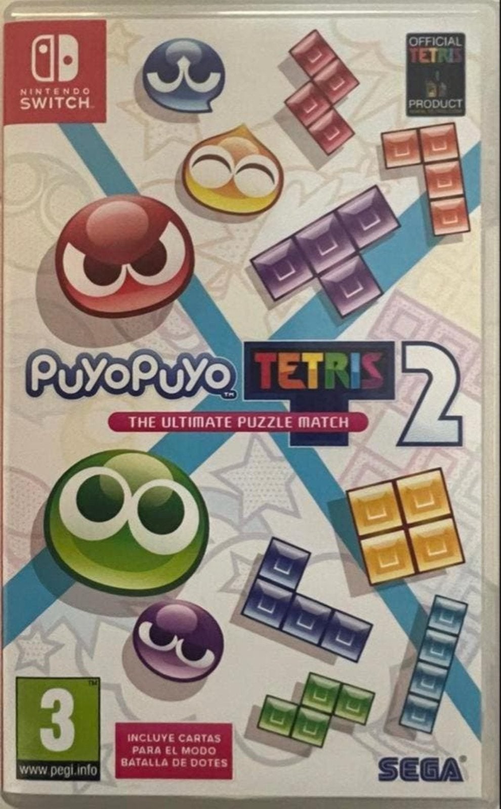 Puyo Puyo Tetris 2 - Nintendo Switch, Met games, Met 2 controllers, Ophalen of Verzenden, Zo goed als nieuw