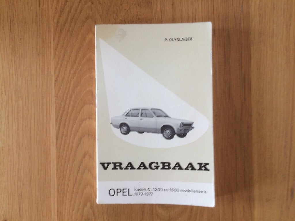 RUILEN: mooi Opel C Kadett oldtimer vraagbaak boekje, Boeken, Auto's | Boeken, Zo goed als nieuw, Opel, Ophalen of Verzenden
