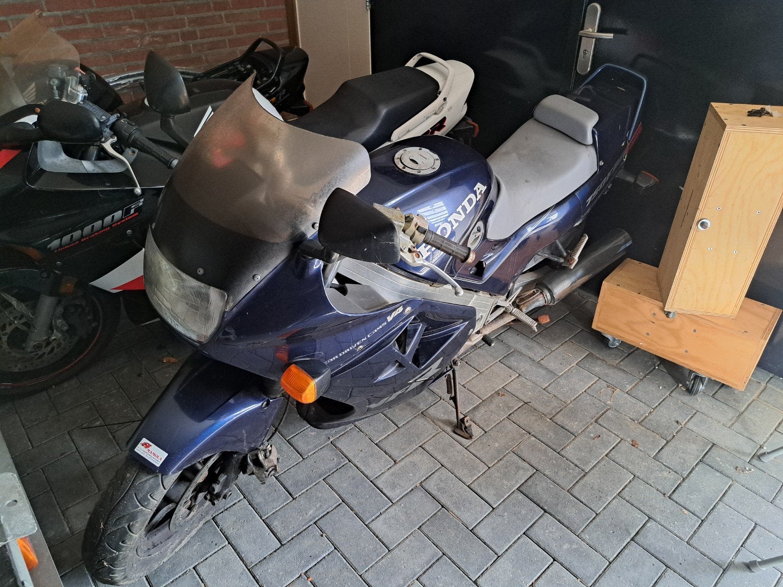 Honda vfr 750f bj 1988 voor onderdelen - Blauw, Ophalen of Verzenden, Gebruikt