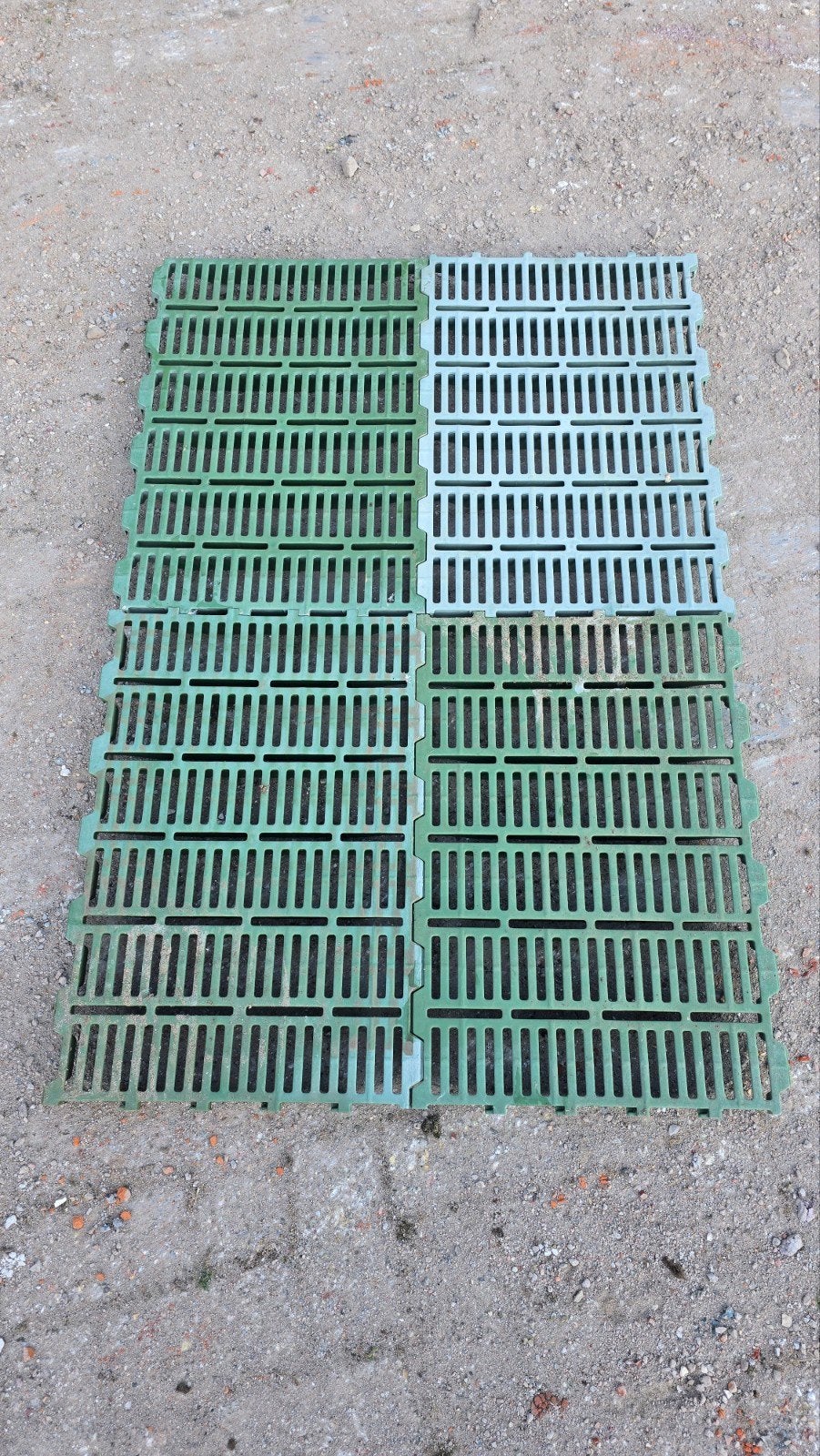 Kunststof paddock platen