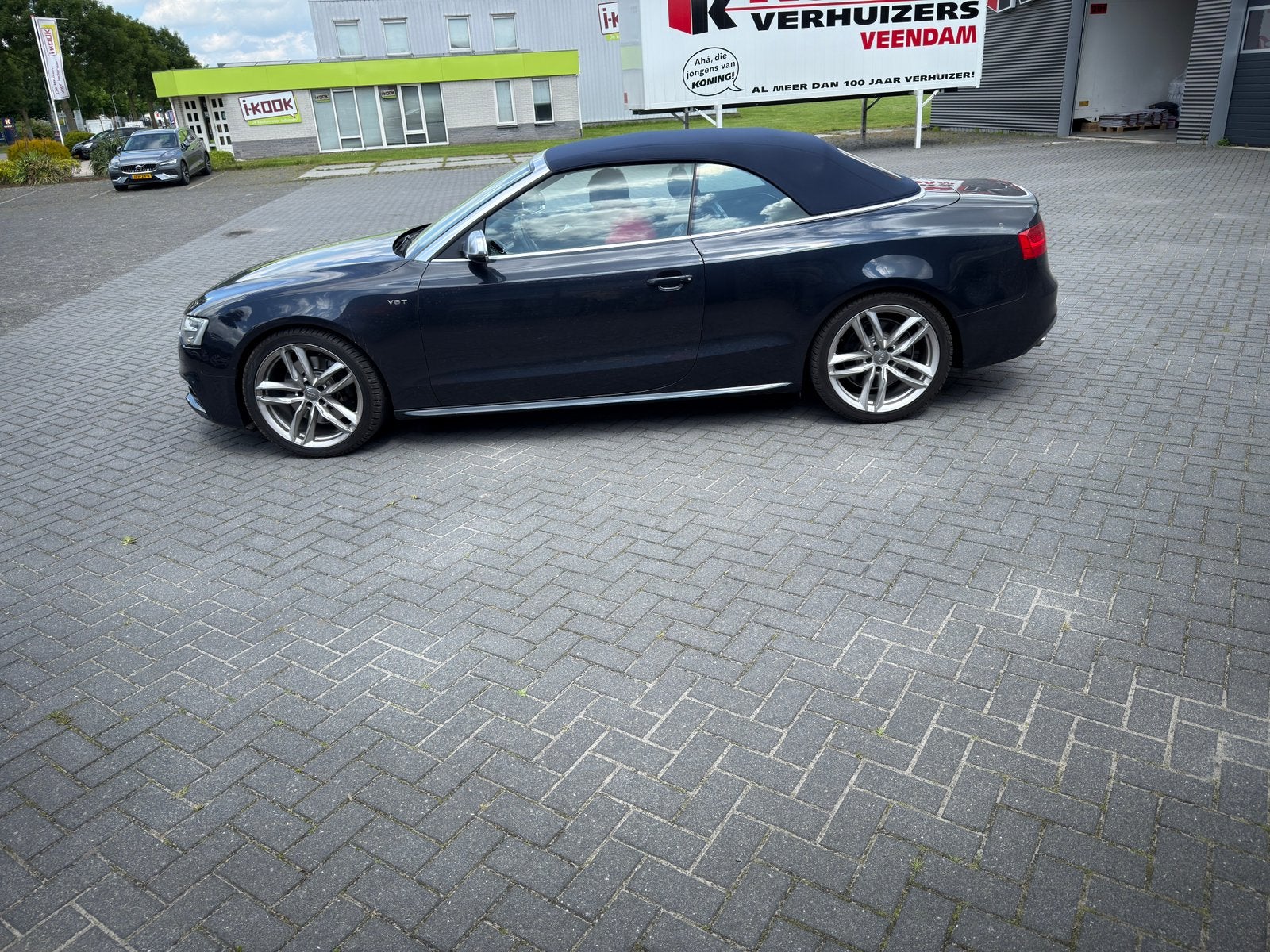 Audi S5 3.0 Tfsi 245KW Cabrio Quat. S-tr 2012 Blauw, Auto's, Audi, Automaat, Zwart, 2995 cc, Cabriolet