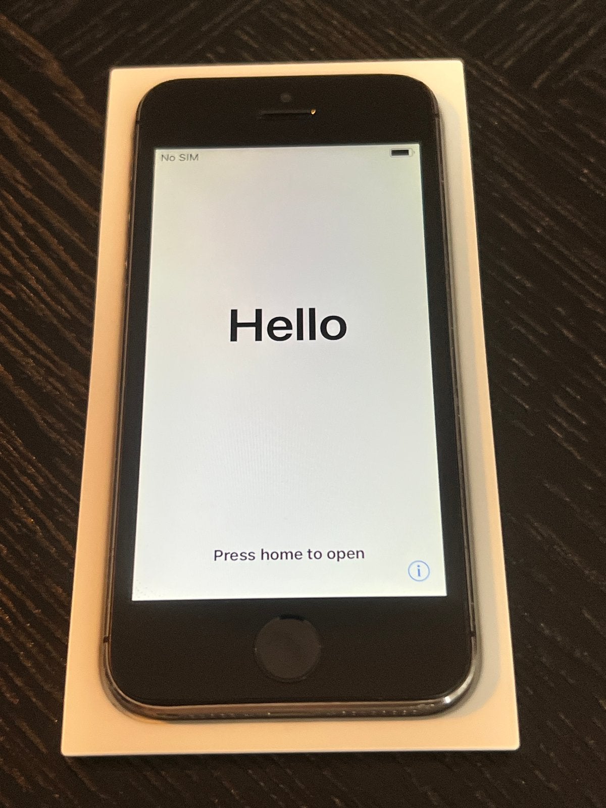 Apple iPhone 5s, 16GB, Space Gray met doos, Gebruikt, 16 GB, Ophalen of Verzenden, Grijs