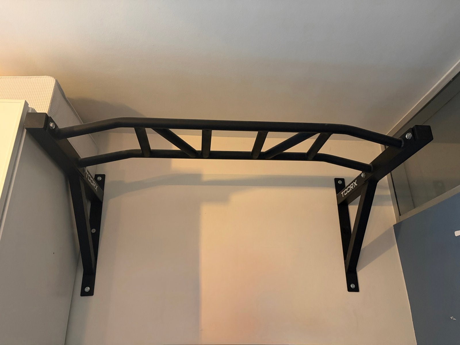 Toorx Fitness pull-up bar - Breed 115cm, Hoog 53cm, Ophalen, Gebruikt, Armen, Oprekstang