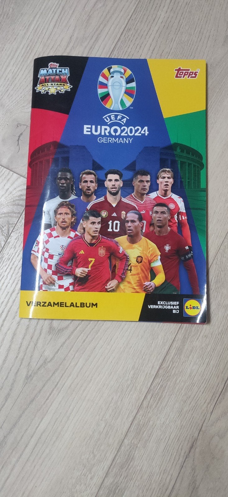 UEFA EURO 2024 Verzamelalbum met kaarten, Verzamelen, Sportartikelen en Voetbal, Ophalen of Verzenden, Gebruikt, Overige sporten