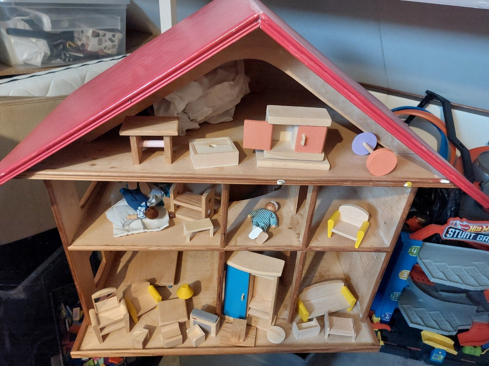 poppenhuis, Ophalen, Poppenhuis