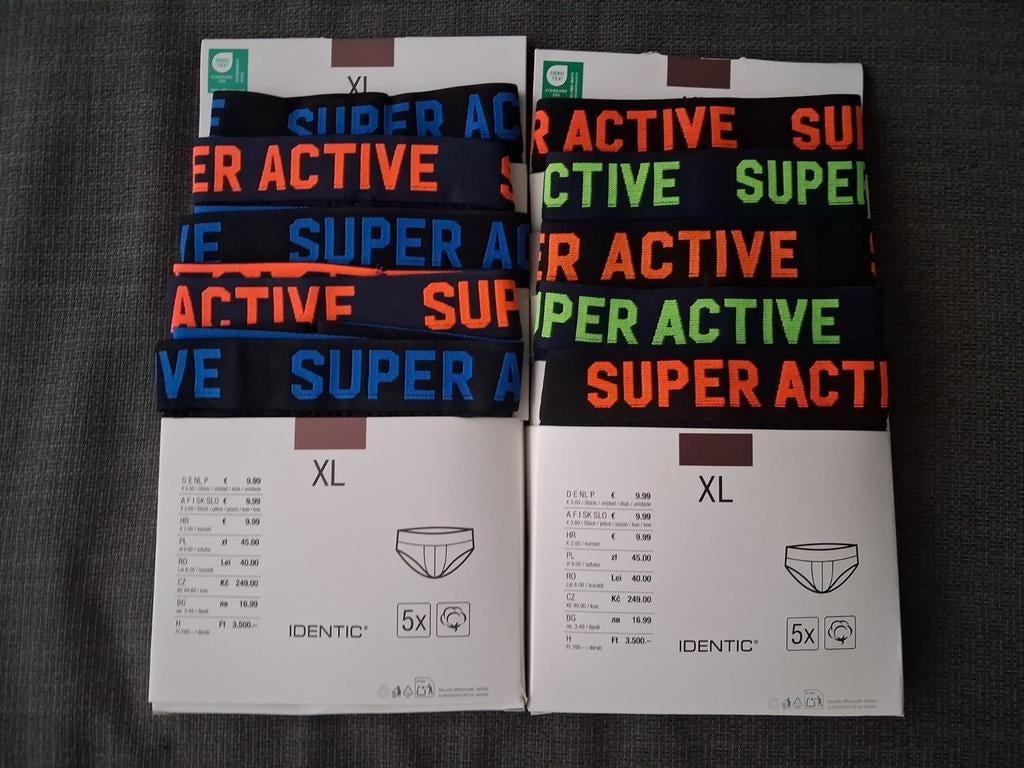 Nieuwe heren onderbroeken XL 10 stuks, Kleding | Heren, Ondergoed, Ophalen of Verzenden, Slip