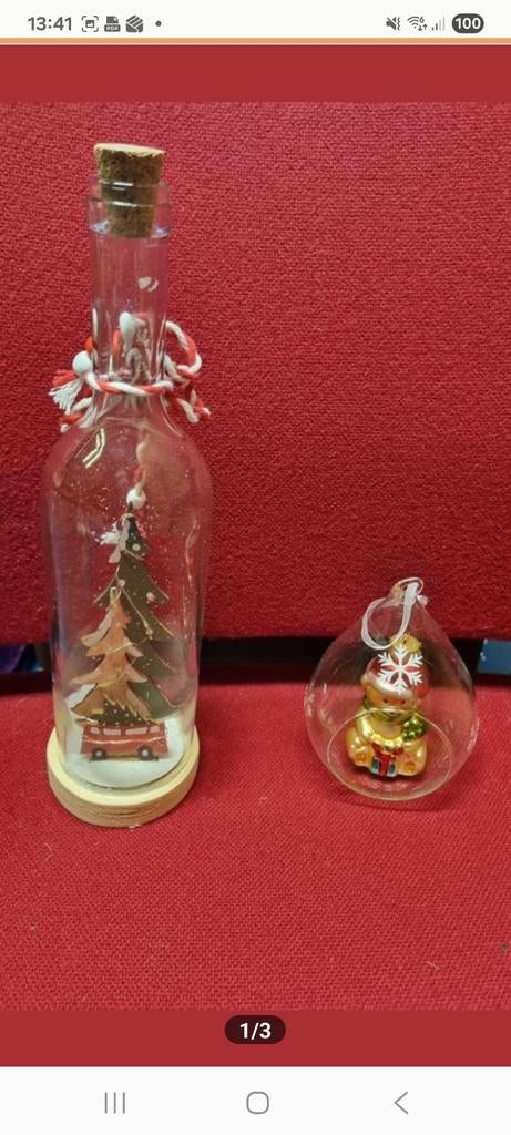 Gebruikte kerstdecoratie, Ophalen, Gebruikt