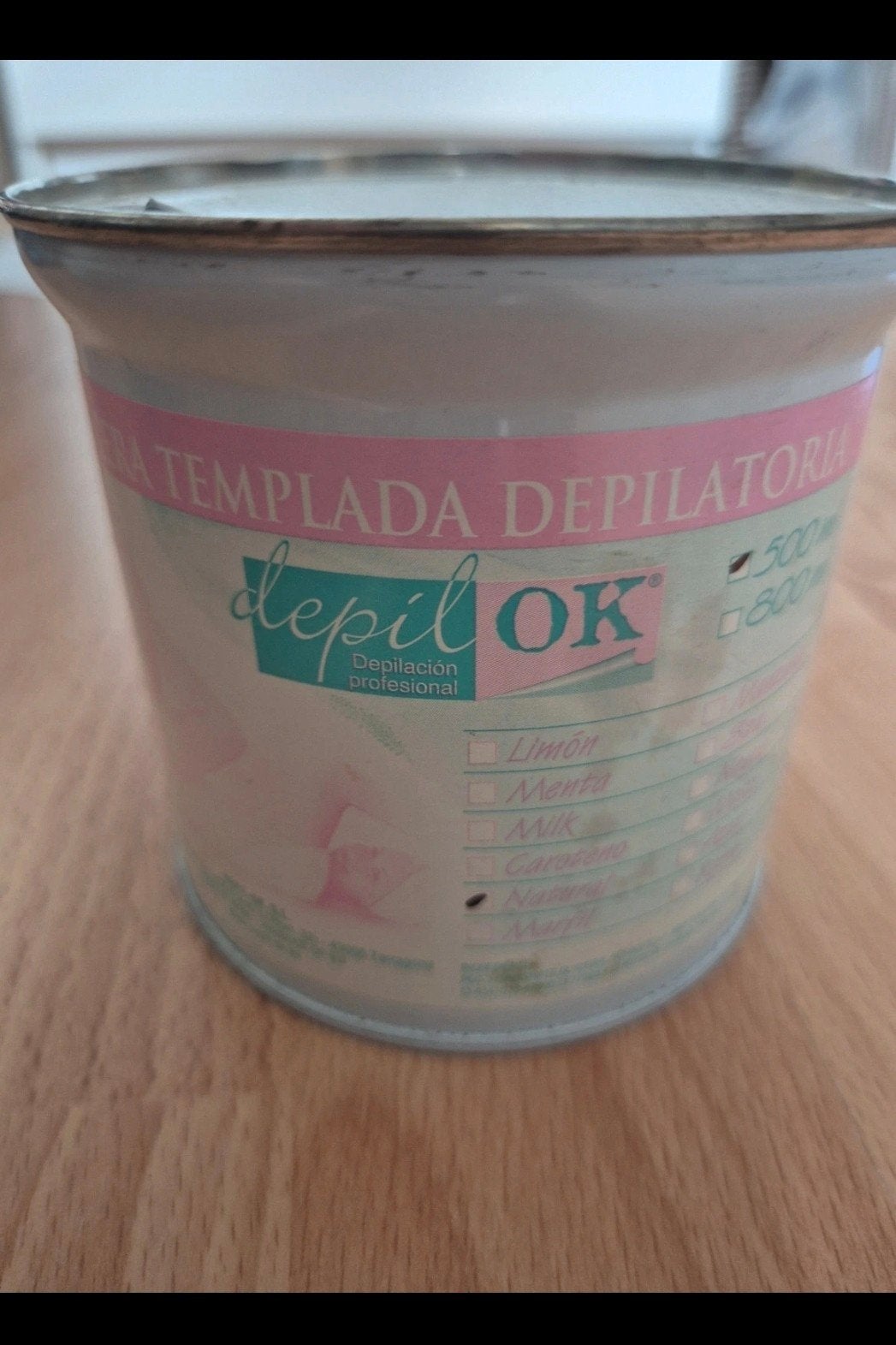 DepilOK lichaams hars naturel, wax, 500ml depil-ok, Ophalen of Verzenden, Nieuw, Overige typen