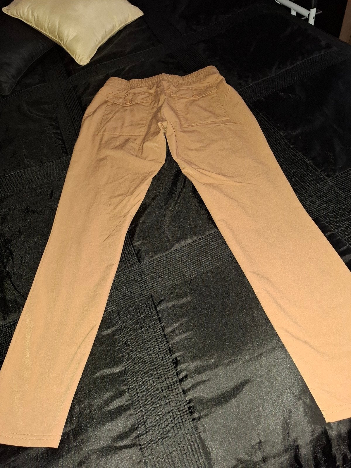 Label of Elements broek maat M travelstof, Maat 38/40 (M), Beige, Ophalen of Verzenden, Zo goed als nieuw