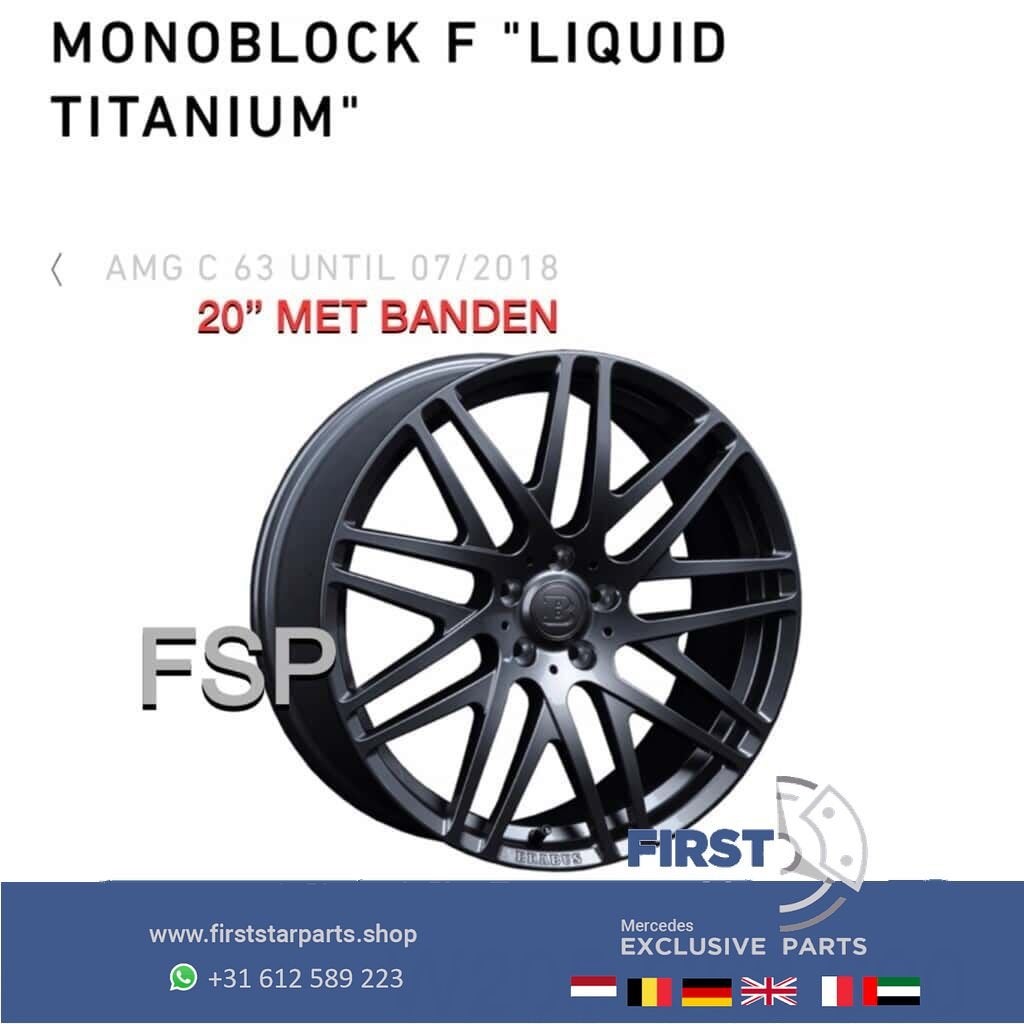 W205 C63 S BRABUS 600 PAKKET COMPLEET Origineel Mercedes C K, Ophalen of Verzenden, -, -, -