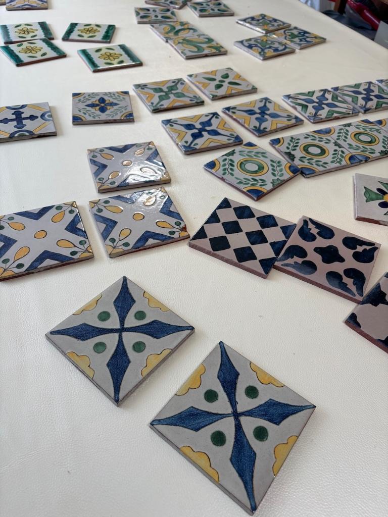 Mexicaanse talavera tegels, Ophalen