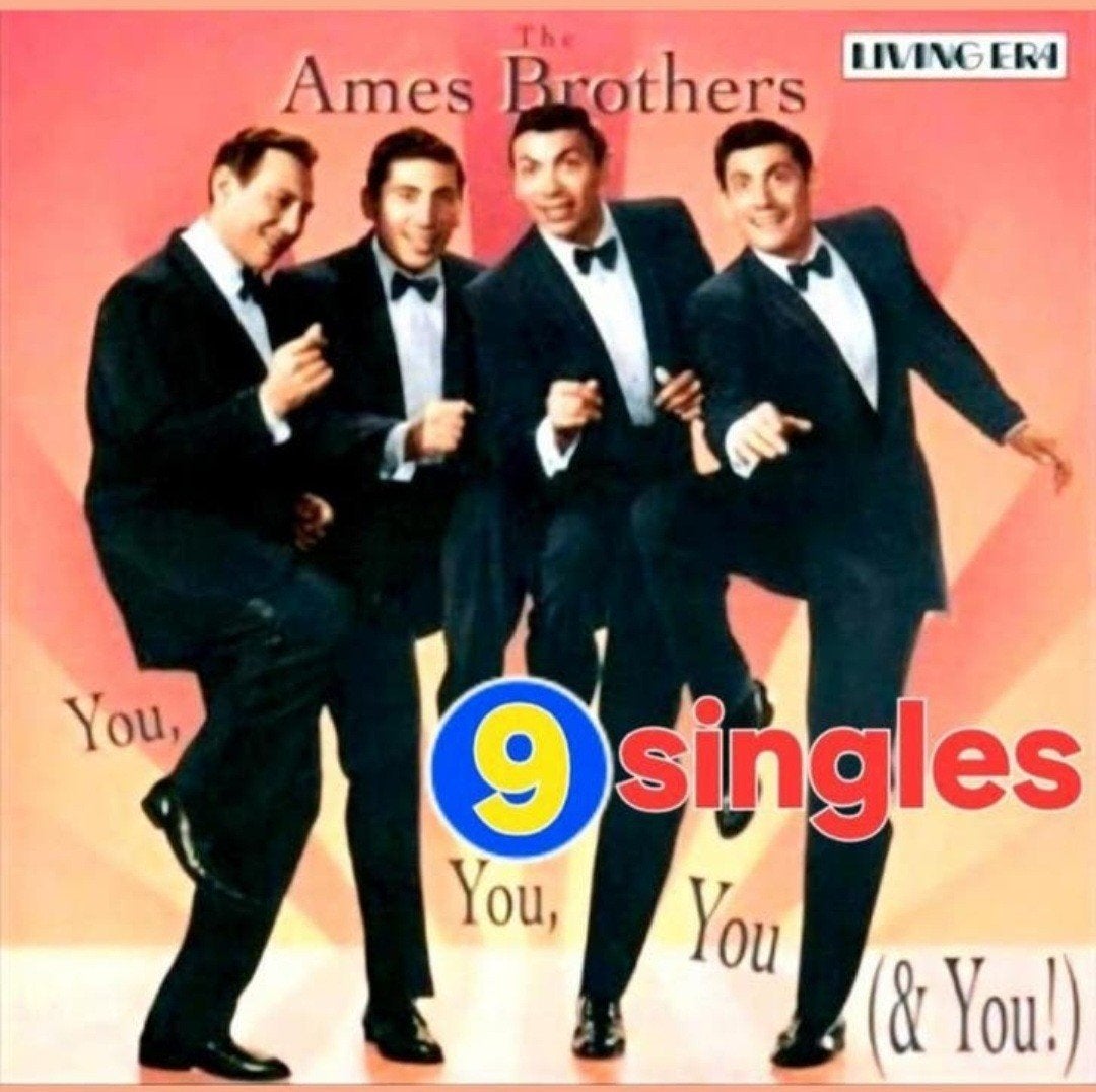 9X  7"/SINGLES  THE AMES BROTHERS  Bieden vanaf € 4,00, Ophalen of Verzenden, Gebruikt, Pop