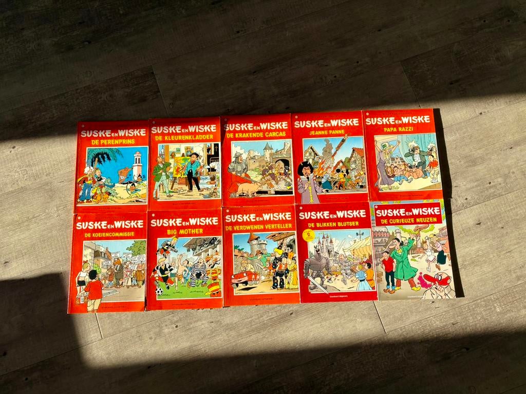 10x Suske en Wiske, Meerdere stripboeken, Ophalen of Verzenden, Zo goed als nieuw