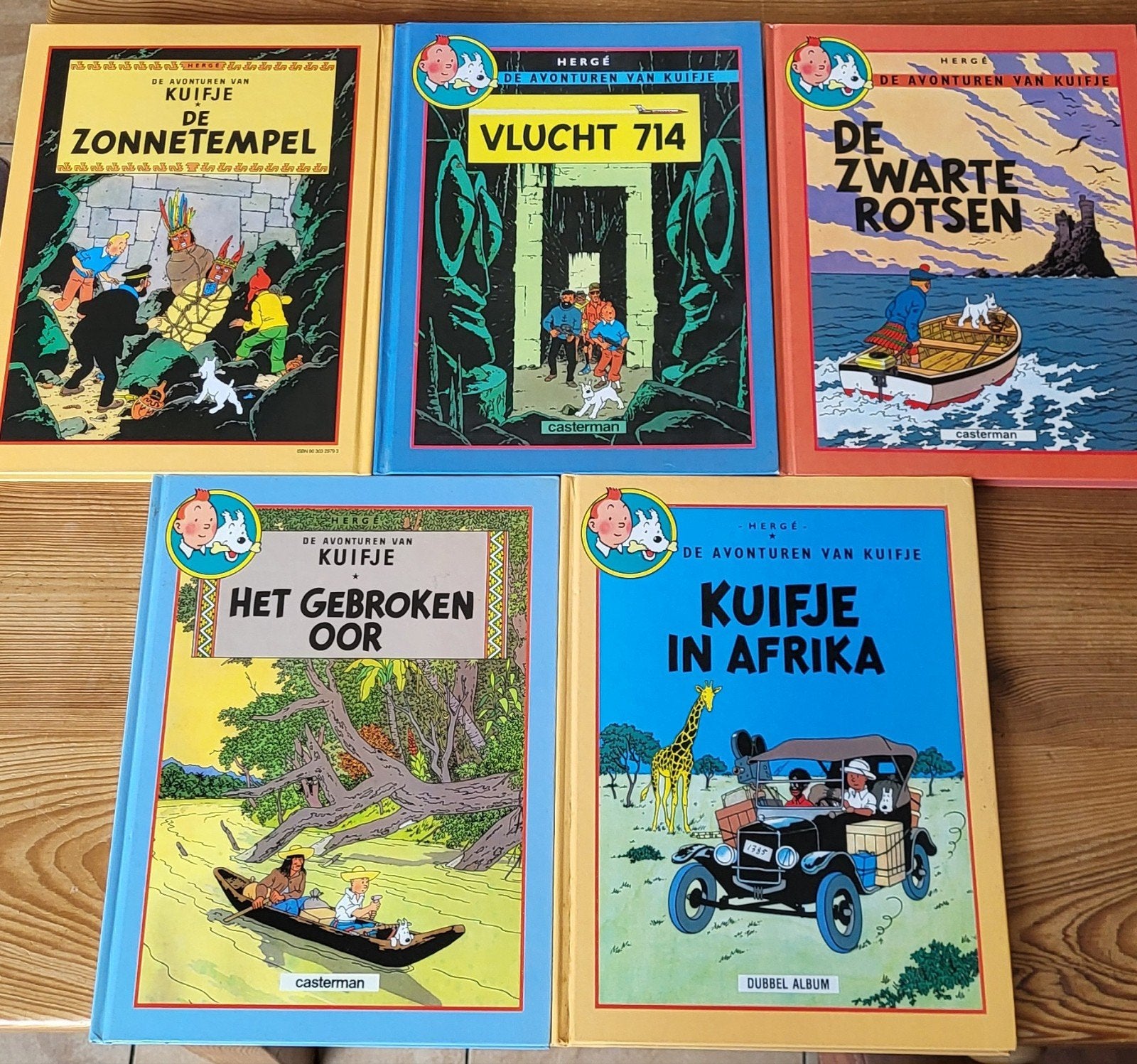 Kuifje Stripboeken, Boeken, Stripboeken, Meerdere stripboeken, Ophalen, Gelezen