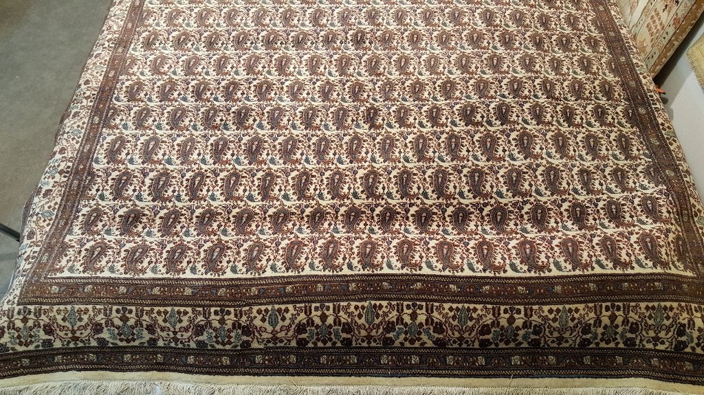 Perzisch tapijt MOUD 364x270/VloerKleed/Kelim/Oosterse/Loper, Www.simatapijten.nl, 200 cm of meer, Ophalen of Verzenden, 200 cm of meer