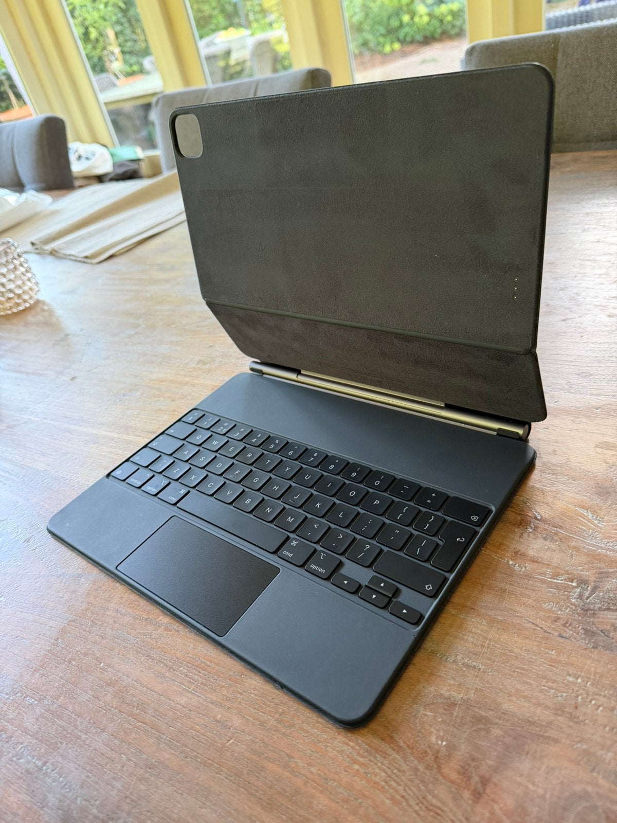 Magic Keyboard iPad Pro 12.9” iPad Air 13” | als nieuw, Computers en Software, 13 inch of meer, IPad Pro 12.9" & Air 13", Bescherming voor- en achterkant