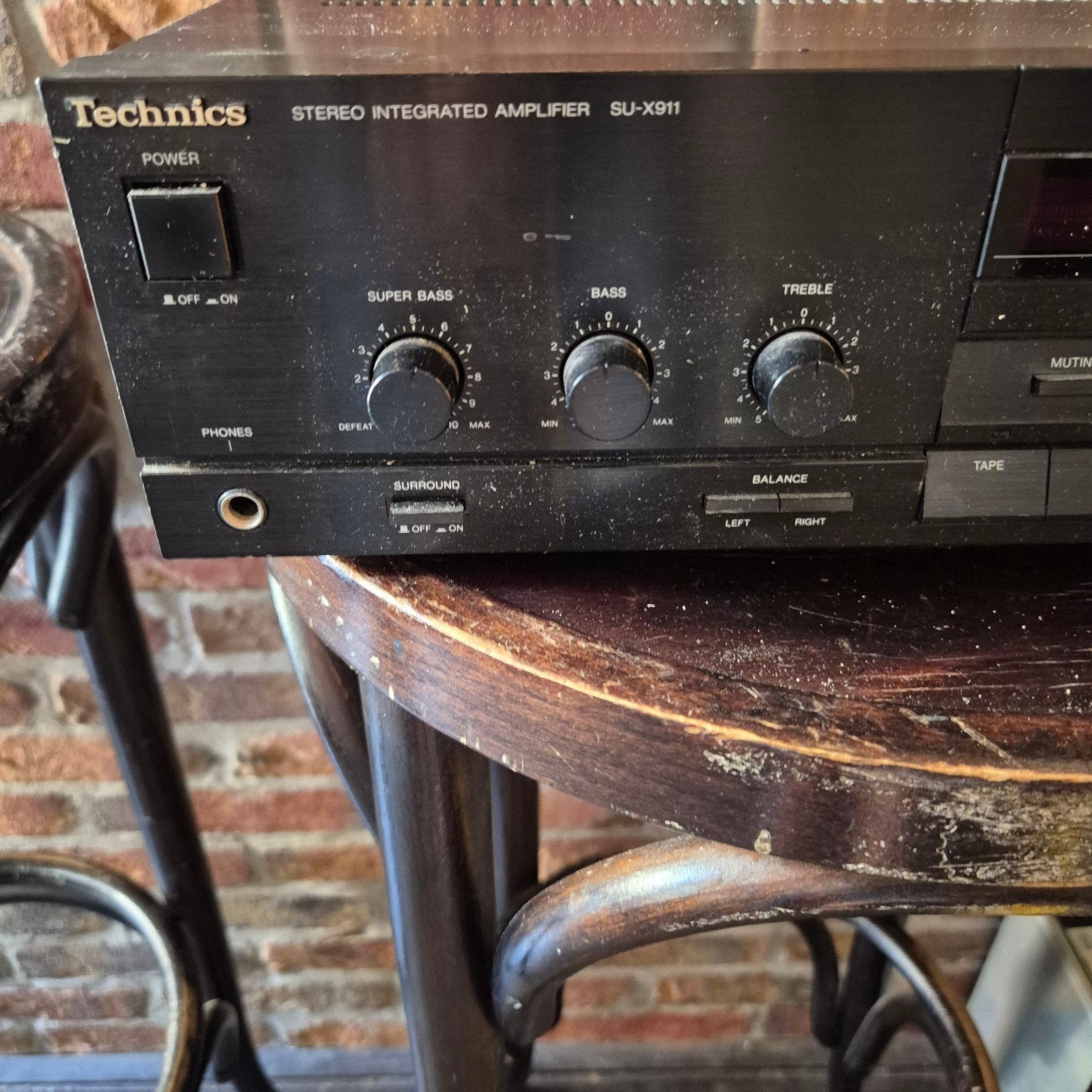 technics su-x911 versterker, Ophalen of Verzenden, Zo goed als nieuw