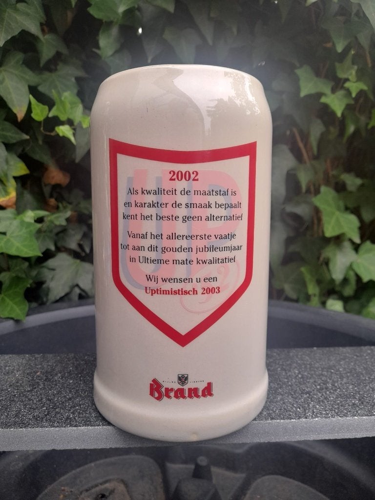 22 jaarpullen / bierpullen Brand Bier 2002 t/m 2011, Ophalen of Verzenden, Gebruikt, Pul(len), Brand