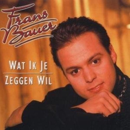 Frans Bauer - Wat Ik Je Zeggen Wil  Originele CD Nieuw, Ophalen of Verzenden, Nieuw in verpakking, Levenslied of Smartlap, Album