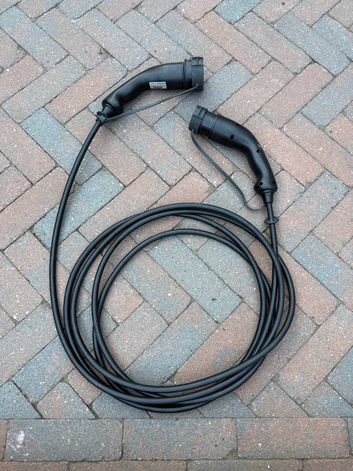 Laadkabel Type 2 voor elektrische auto's - Delphi 1fase, Ophalen of Verzenden, Gebruikt, Universele onderdelen
