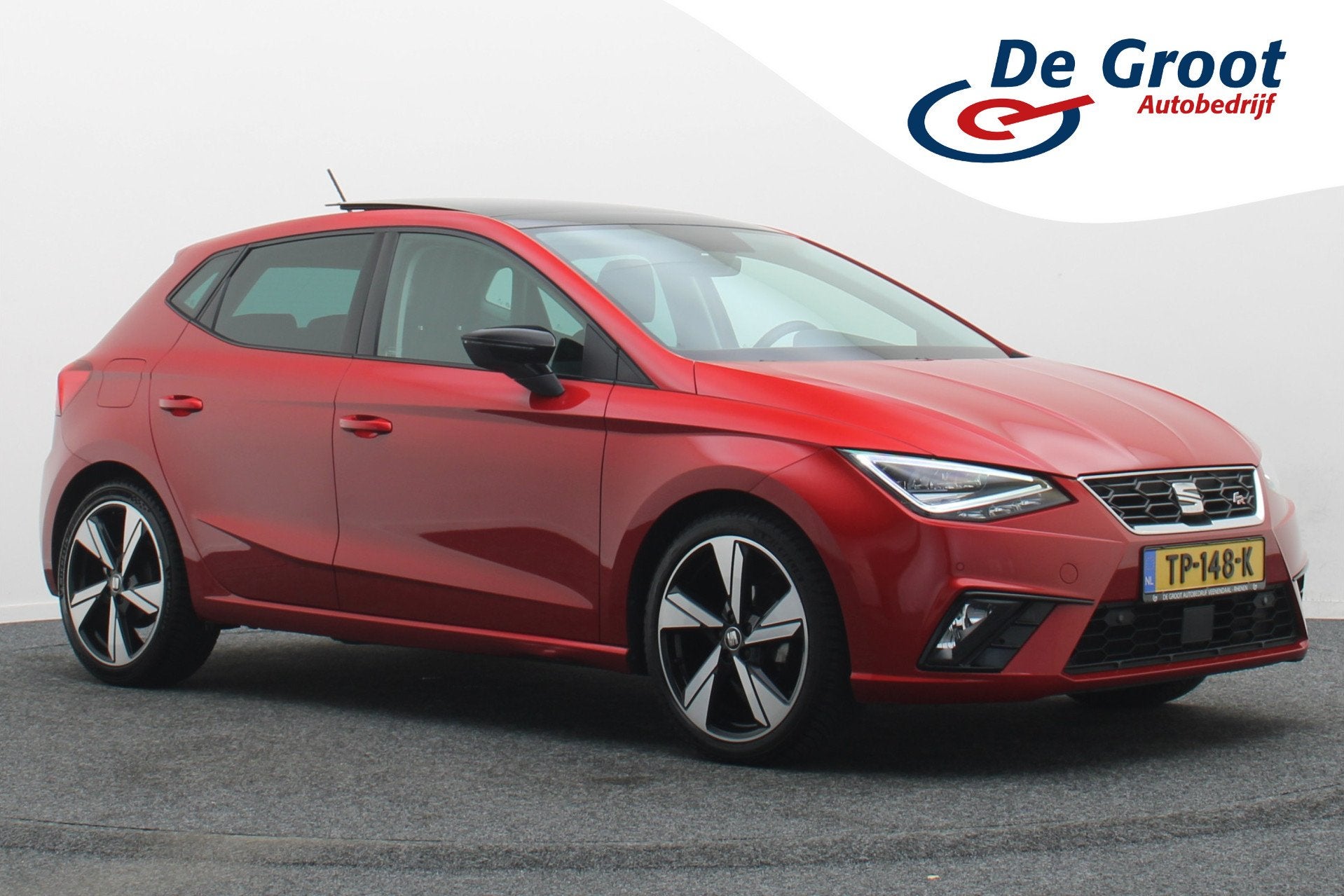 SEAT Ibiza 1.0 TSI FR Business Intense Panoramadak, Camera,, Voorwielaandrijving, Adaptive Cruise Control, Ibiza, Origineel Nederlands