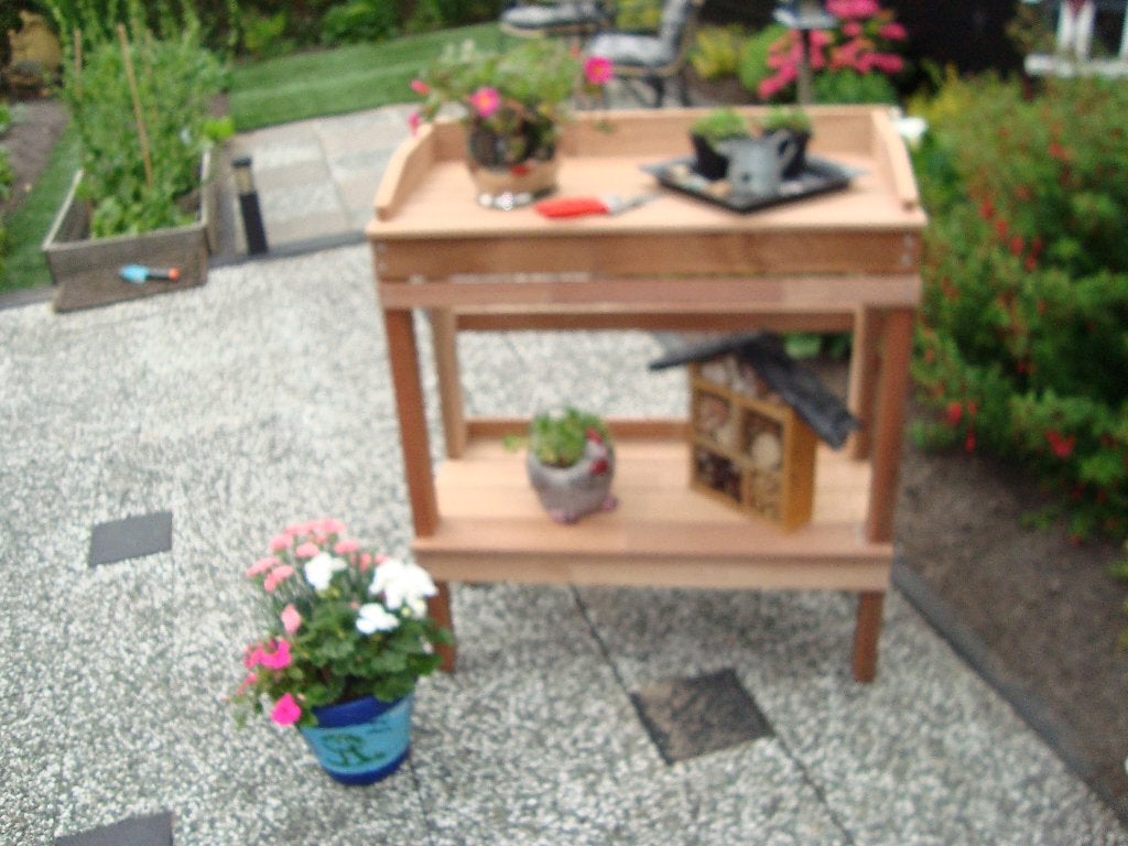 hardhouten oppottafel, Tuin en Terras, Ophalen, Nieuw