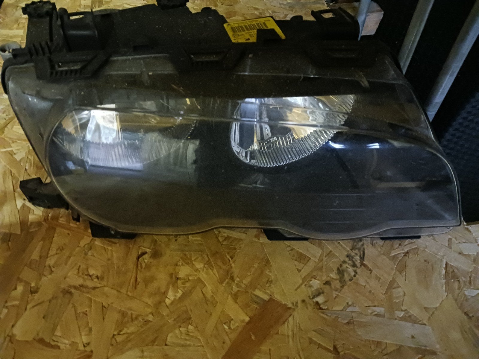 Bmw e46 koplamp origineel, met randjes sierlijsten, Ophalen of Verzenden, BMW