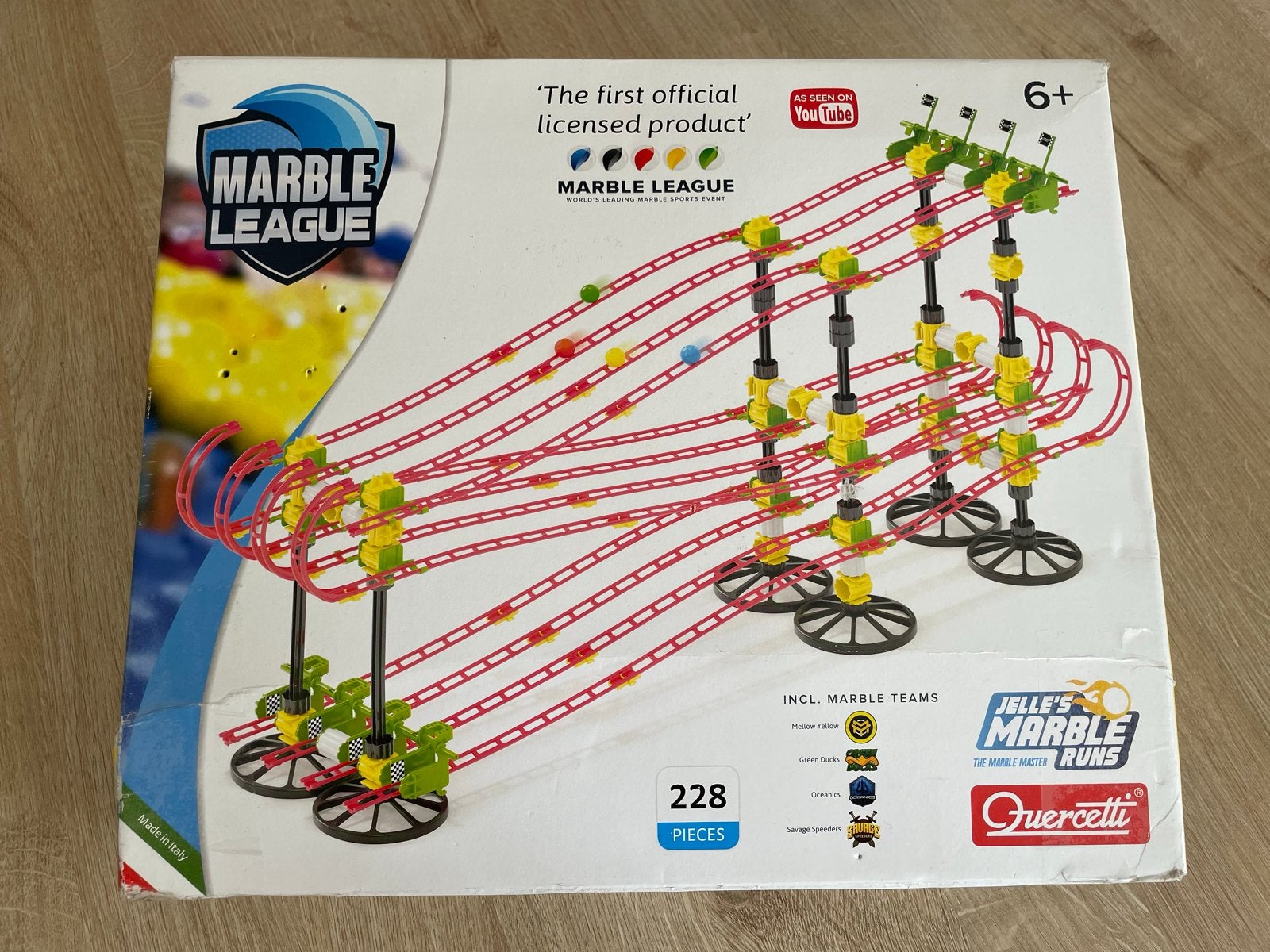 Marble League Knikkerbaan - Bouw je eigen racebaan!, Kinderen en Baby's, Speelgoed | Educatief en Creatief, Ophalen of Verzenden