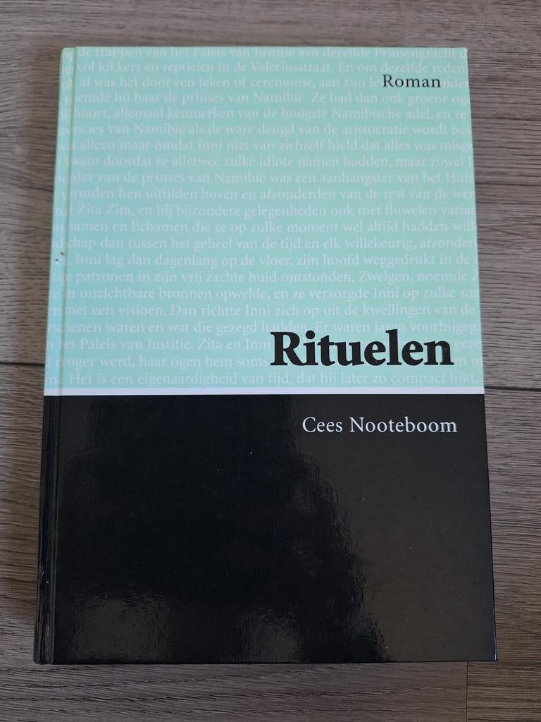 Cees Noteboom -  Rituelen groot letterboek, Boeken, Ophalen of Verzenden, Gelezen