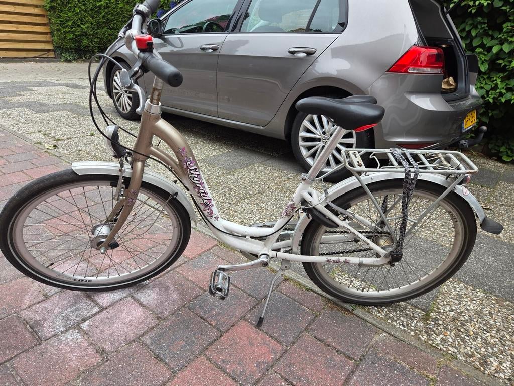 Puky skyride 24 inch wit goud, Ophalen, Gebruikt, 20 inch of meer, Puky