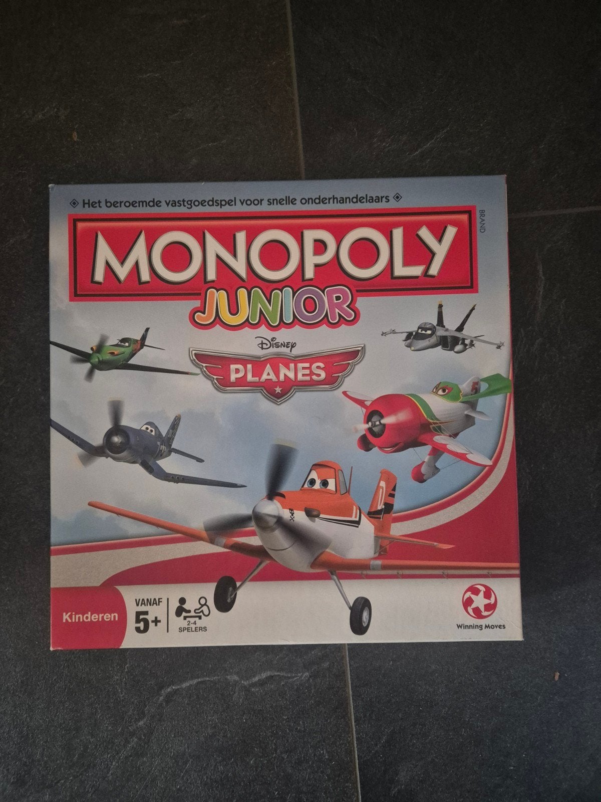 Monopoly Junior Disney Planes Bordspel, Een of twee spelers, Ophalen, Gebruikt, Winning Moves