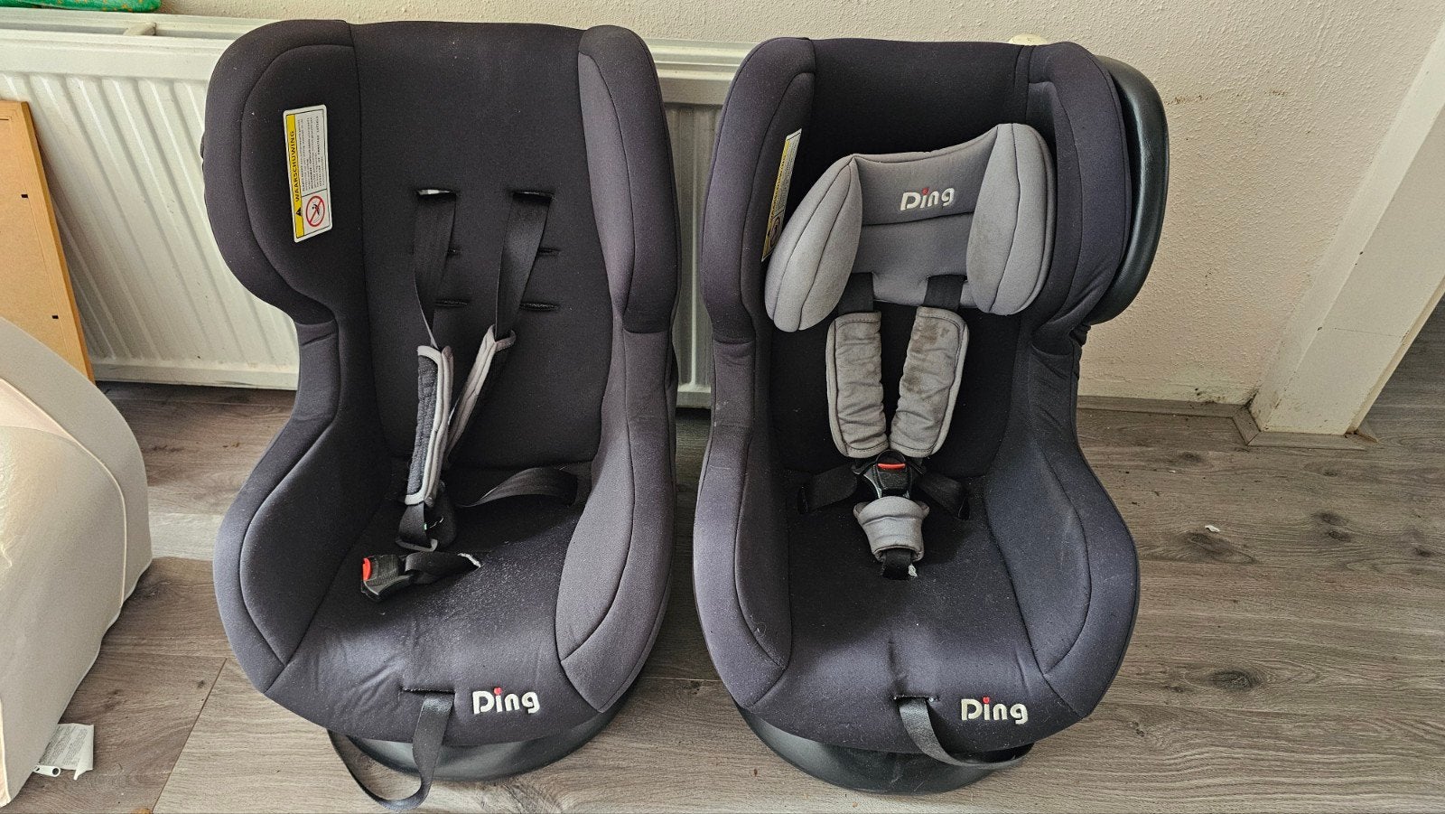2x Ding autostoel 0-18 kg (Groep 0 en 1) - Autogordel, 0 t/m 18 kg, Ophalen, Overige merken, Gebruikt
